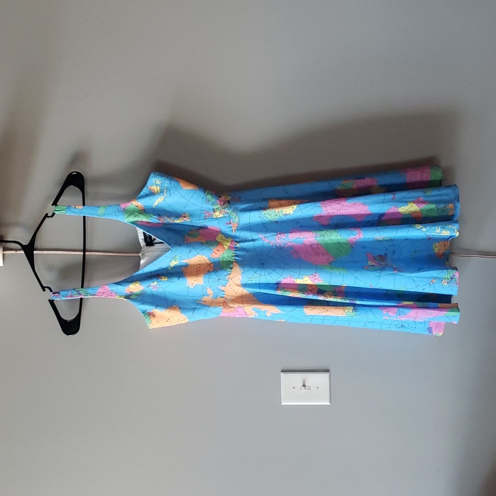Modcloth Global Intentions Midi Dress in L